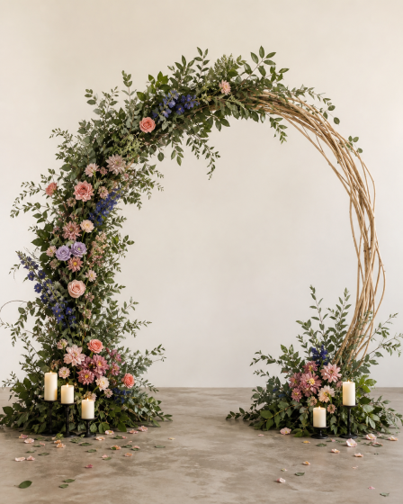 Enchanted Botanical Wedding Arch 梦幻婚礼拱门